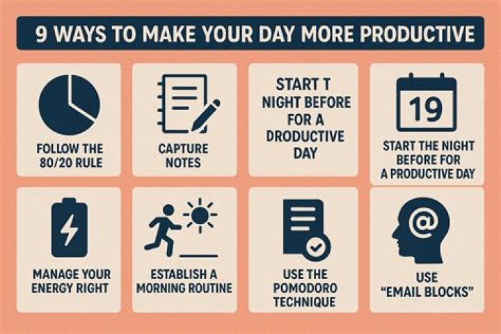5 Simple Ways To Make Your Day More Productive