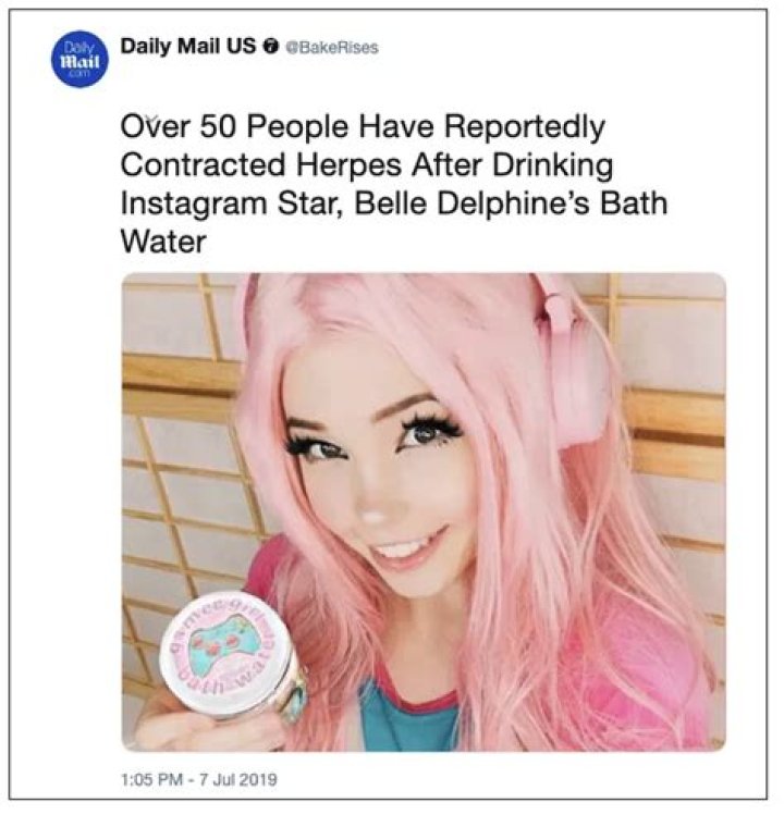Selling Her Own Bathwater; Cosplayer Belle Delphine!! EXPLORE Her Wiki Facts