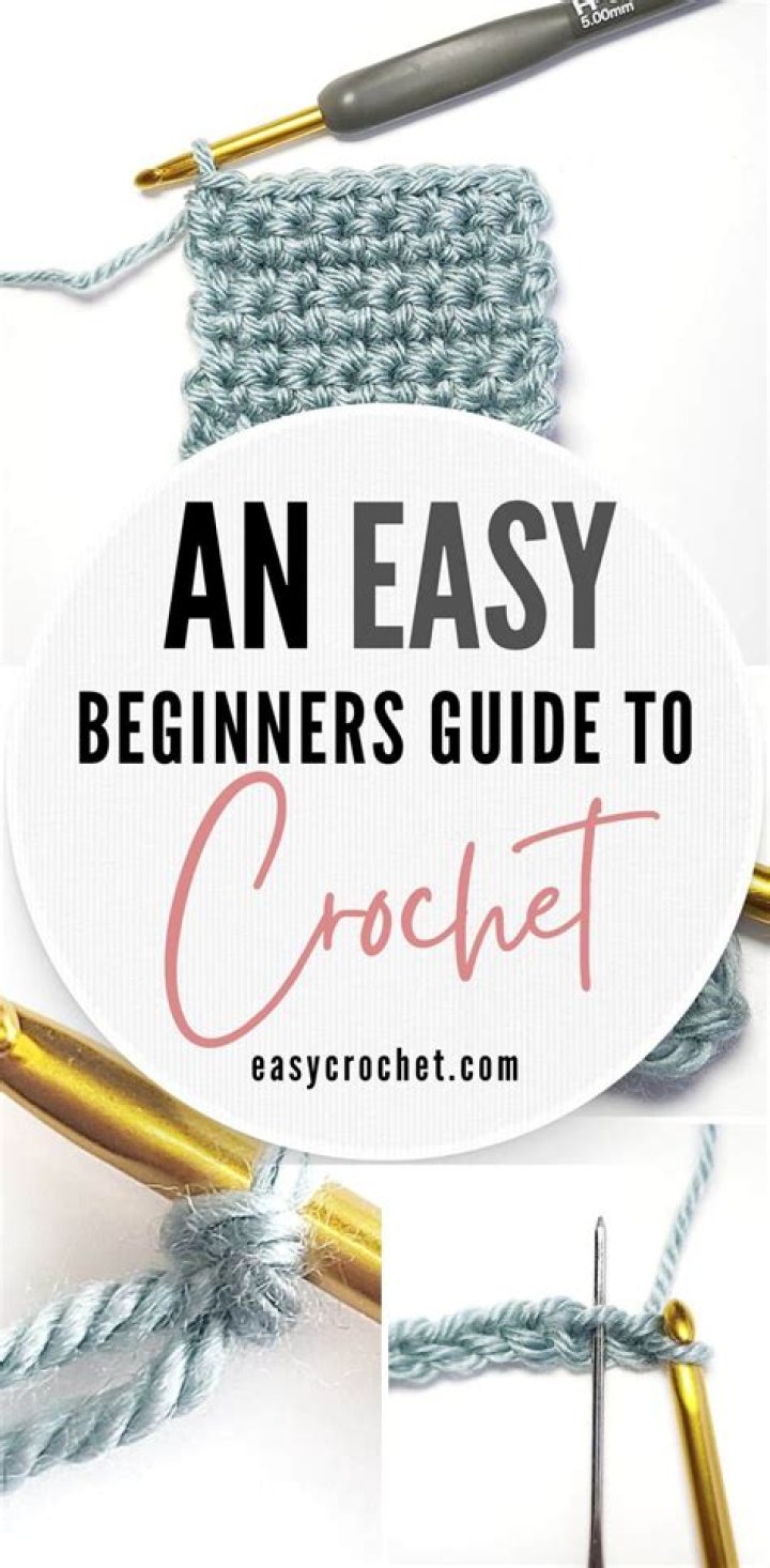 The beginner's guide to crocheting